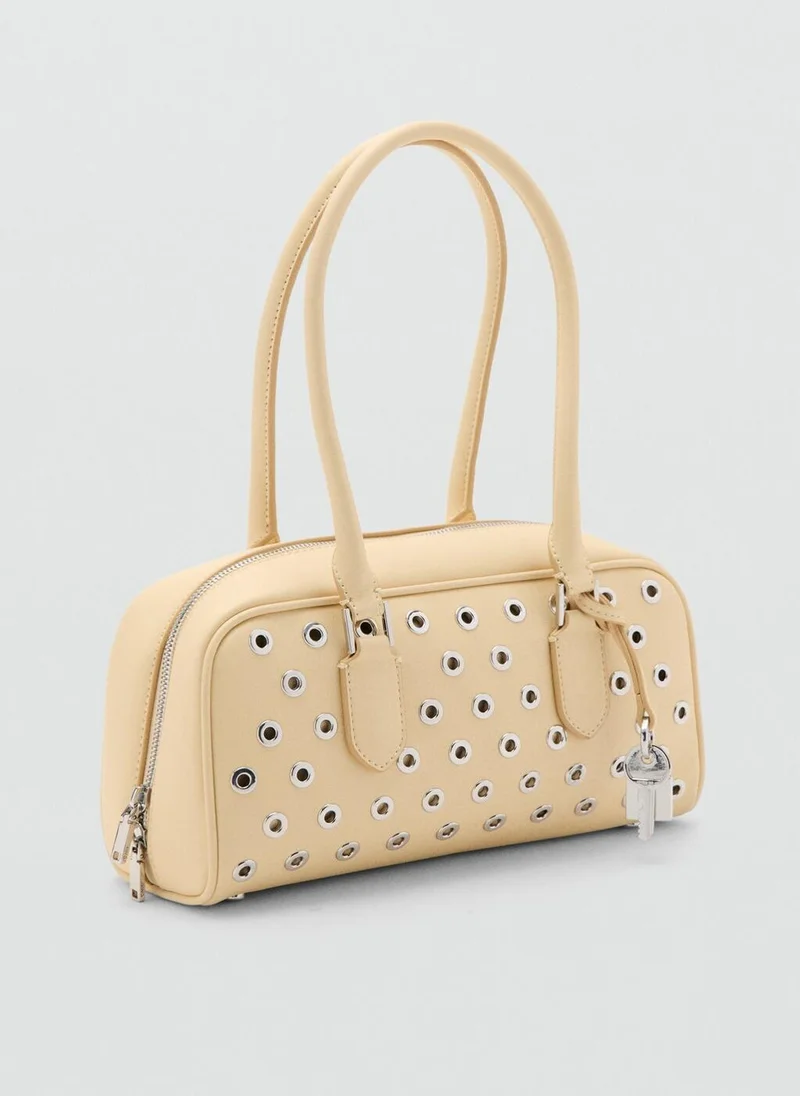 MANGO Bowling bag eyelets